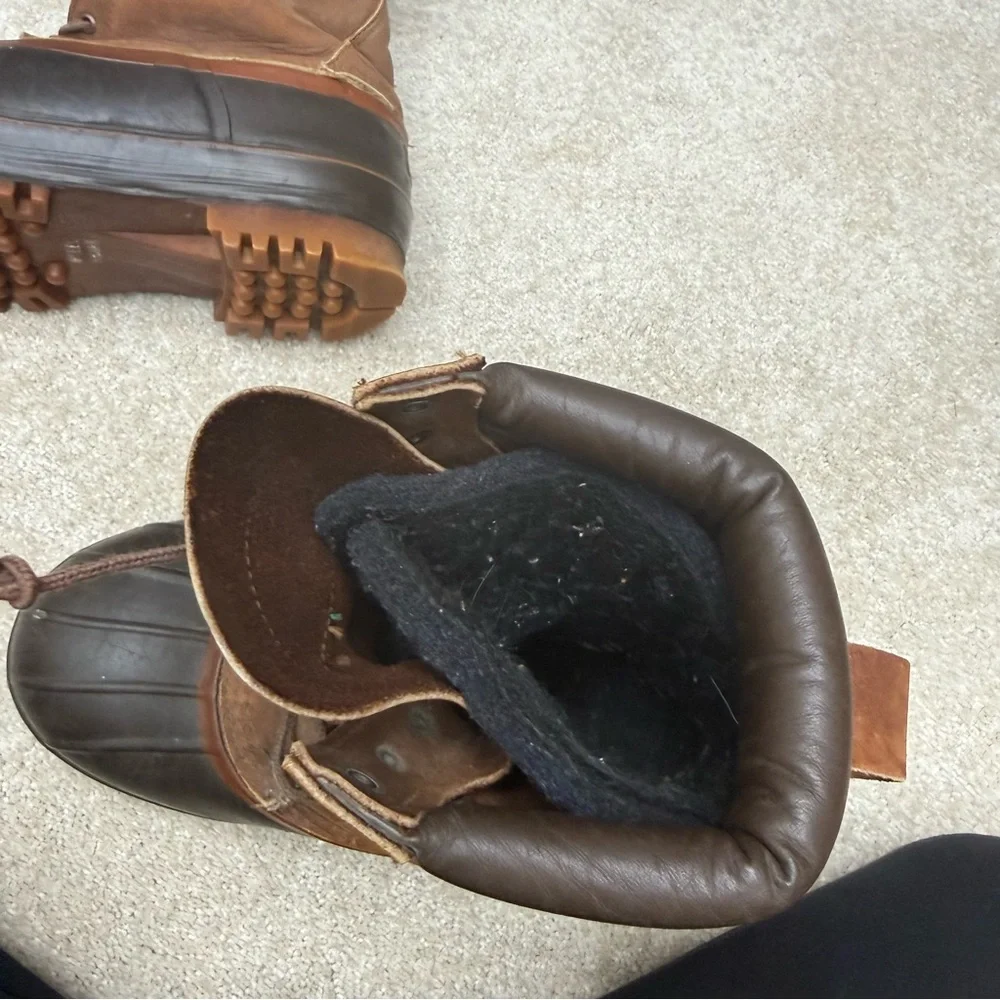 Vintage Red Wing Irish Setter‎ Duck well worn Boots Mens size 8